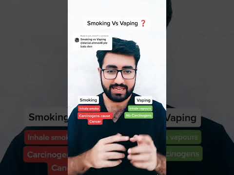 Smoking Vs Vaping ❓ Which is more dangerous ❓💀💀💀