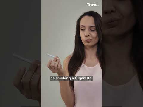 Is vaping as harmful as smoking?  #healthtips #vape #quittingsmoking